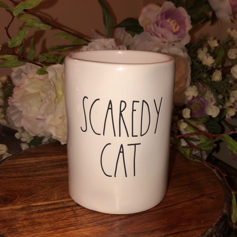 Rae Dunn SCARDY CAT toasted marshmallow scented candle